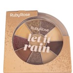 Ruby Rose Paleta de Sombras Let It Rain