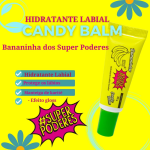 #Superpoderes  Candy Balm Hidratante Labial Incolor Bananinha 10 grs