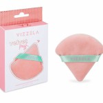 Vizzela Velvet Puff Esponja para Aplicação de pós